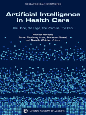 cover image of Artificial Intelligence in Health Care
